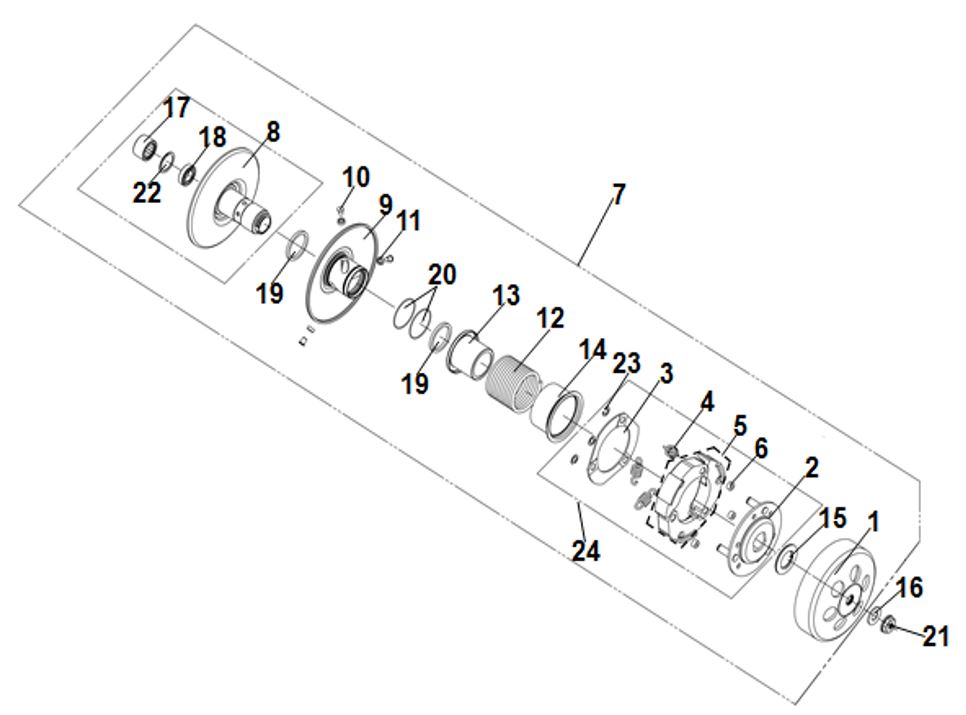 SYM Jet X 125 Parça Diyagramı E10