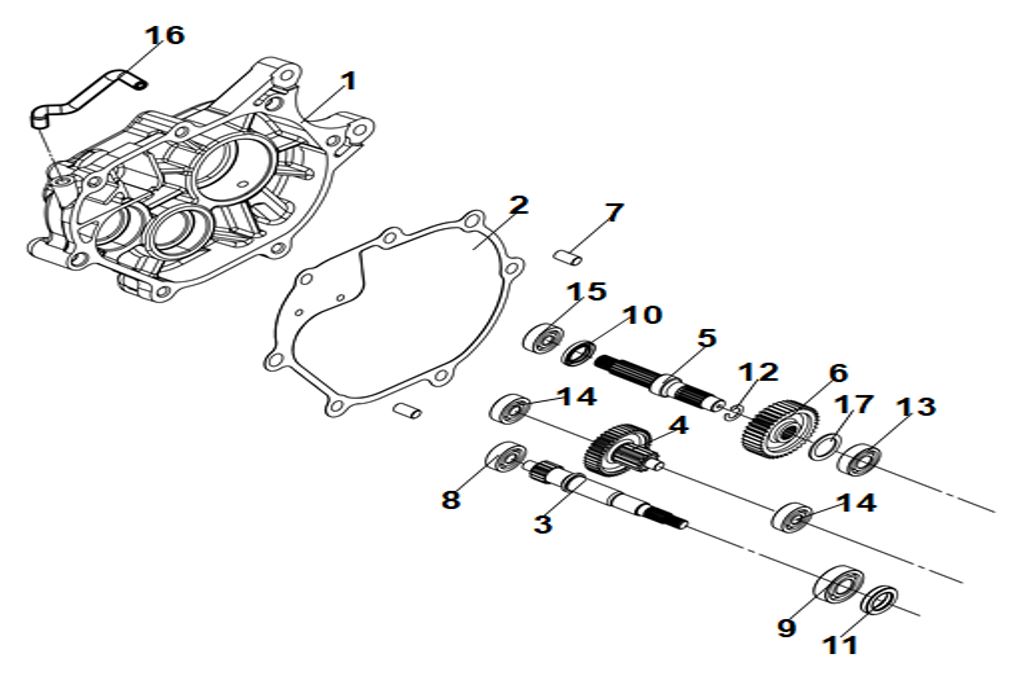 SYM Jet X 125 Parça Diyagramı E11