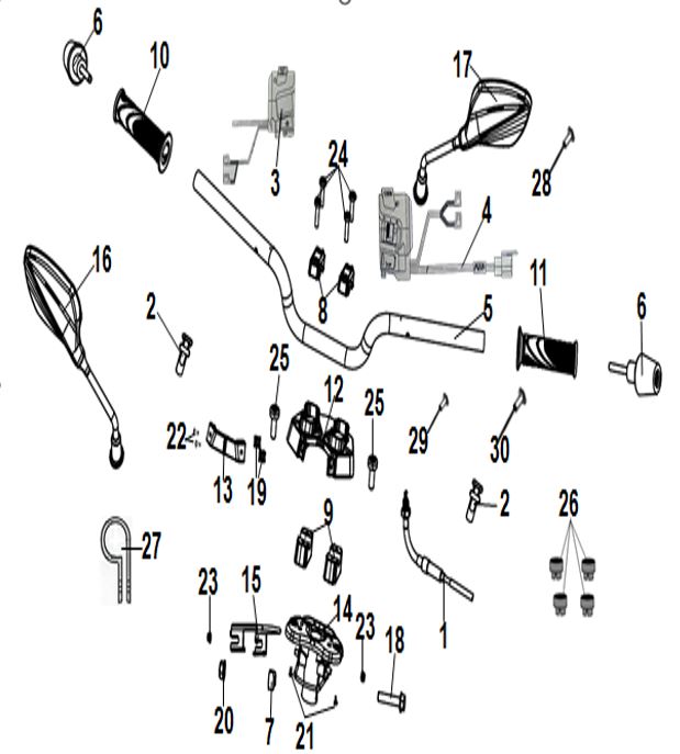 SYM Jet X 125 Parça Kataloğu