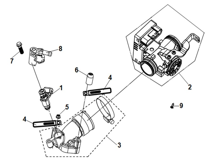 SYM Jet X 125 Parça Diyagramı E14