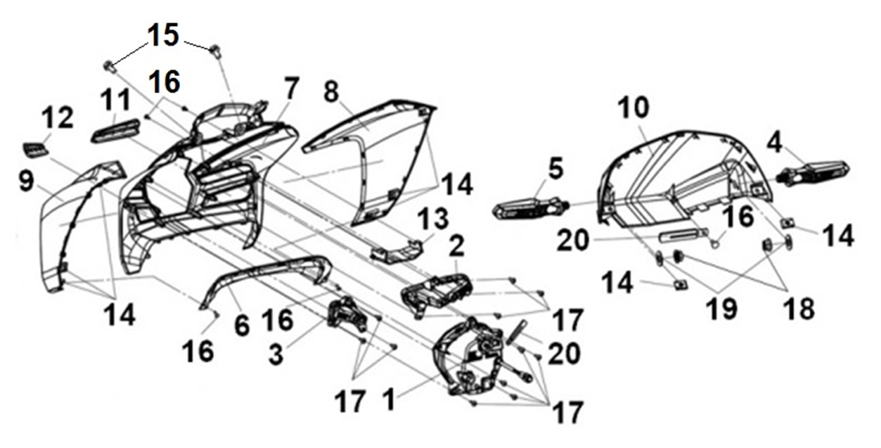 SYM MMBCU PARÇA KATALOĞU