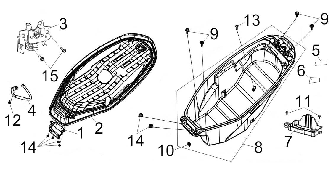 SYM MMBCU PARÇA KATALOĞU