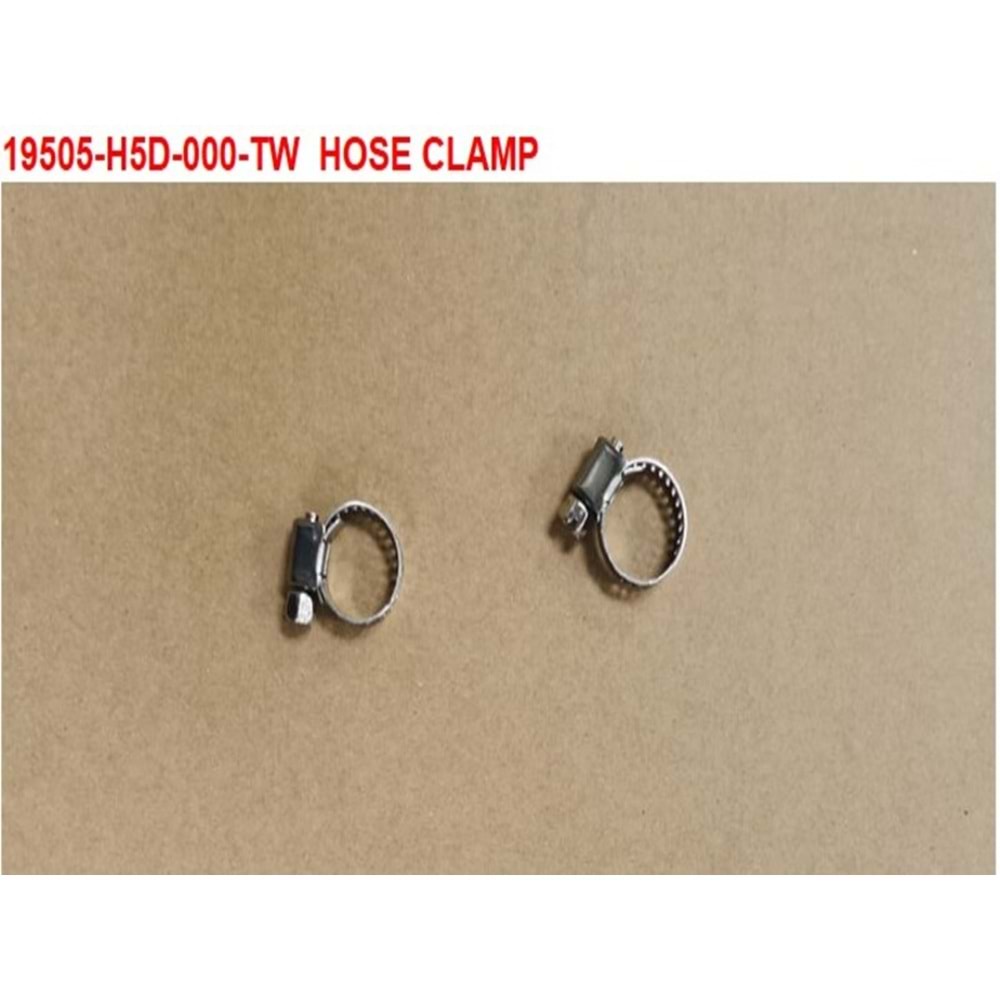 SYM KELEPCE RADYATOR BAGLANTI HORTUMU KELEPCESI(19505-H5D-000) 19505-H5D-000-TW