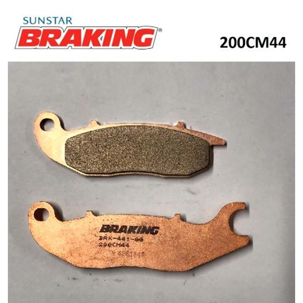 BRAKING 200CM44 SİNTERLİ ÖN FREN BALATASI