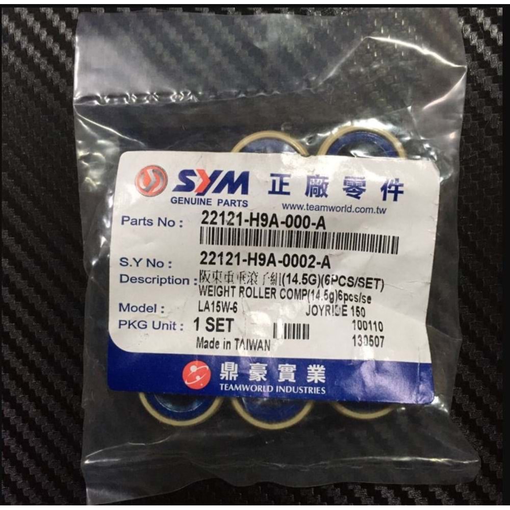 SYM JOYRİDE 200 S ABS EURO4 Varyatör Bagaları / Tahrik Seti 22121-H9A-000-A