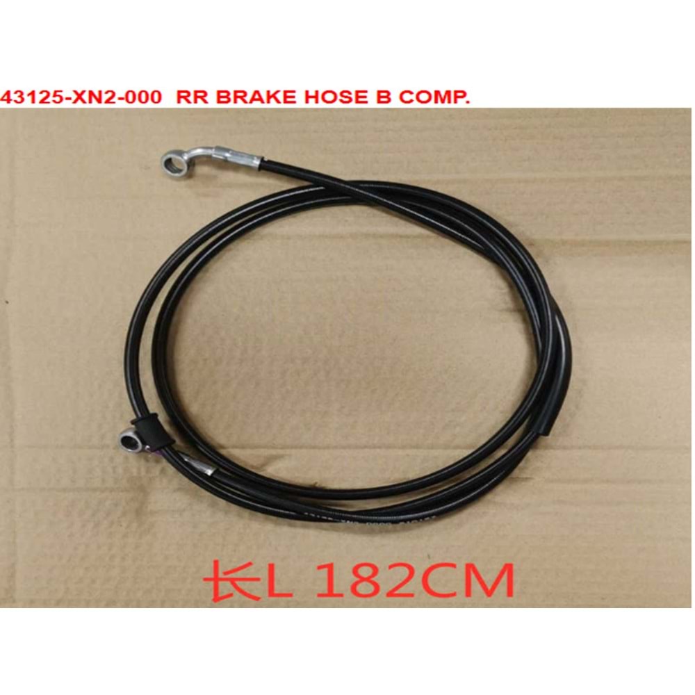 SYM ARKA CELIK FREN HORTUMU (B) 43125-XN2-000