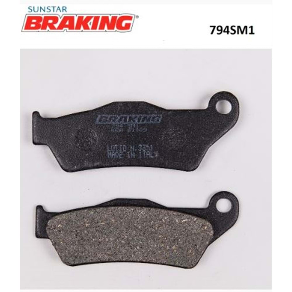 BRAKING 794SM1 YARI METALİK ARKA FREN BALATASI