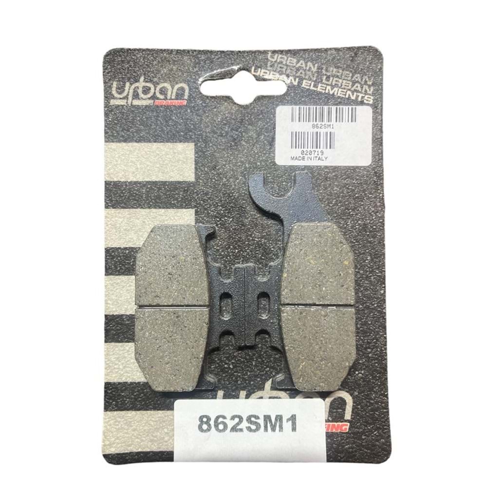 BRAKING 862SM1 YARI METALİK ARKA FREN BALATASI