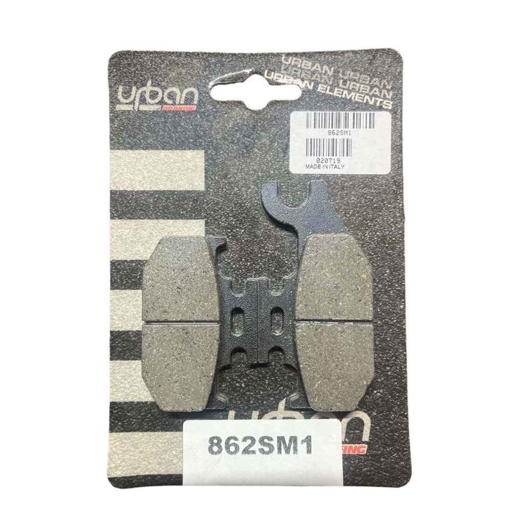 SUZUKI UH 200 BURGMAN ARKA FREN BALATASI YARI METALİK (07/20) BRAKING 862SM1