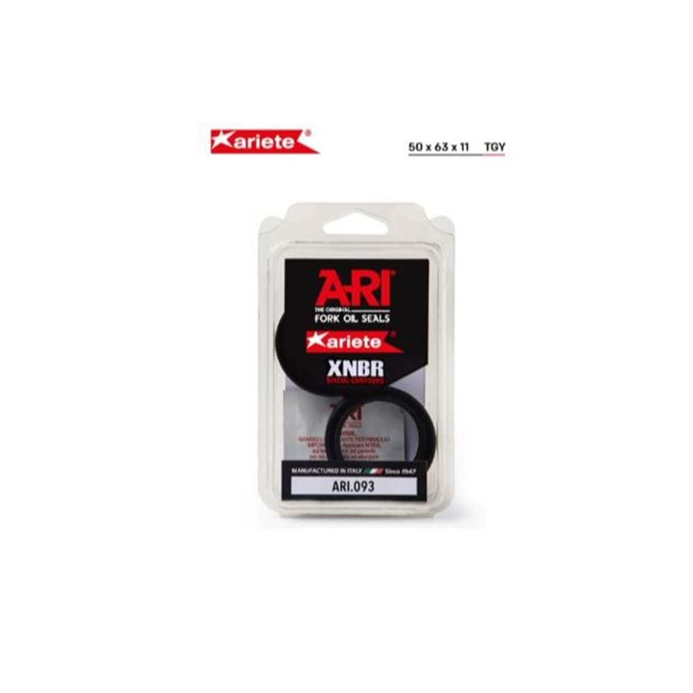 ARIETE APRILIA ETV 1000 CAPONORD ÖN AMORTİSÖR YAĞ KEÇESİ (01/07) ARI.093 50X63X11 TEK YAYLI