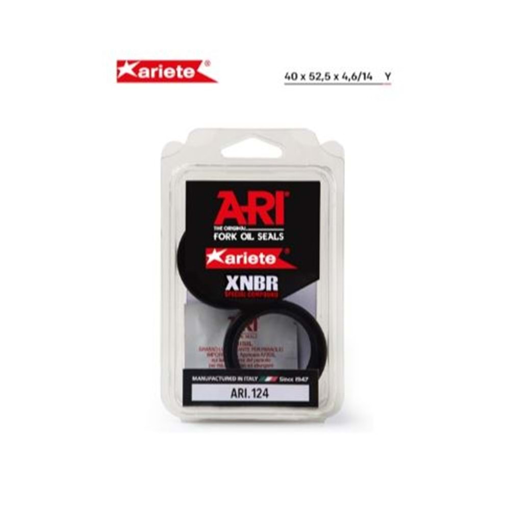 ARIETE APRILIA RS4 125 ÖN AMORTİSÖR TOZ KEÇESİ (11/17) ARI.124 40X52,5X4,6/14 TOZ KEÇESİ