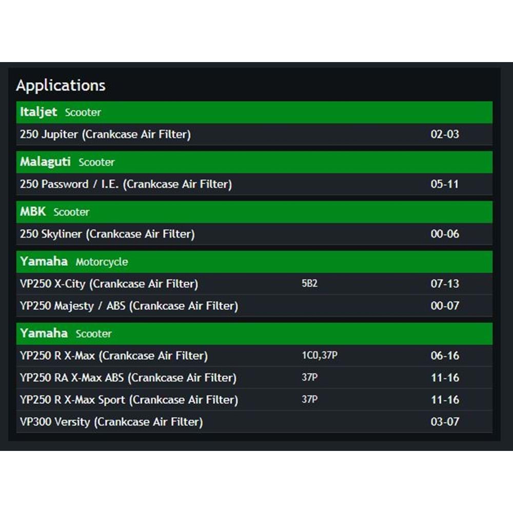 HİFLO HFA 4203 YAMAHA XMAX 250 DEBRİAJ FİLİTRESİ