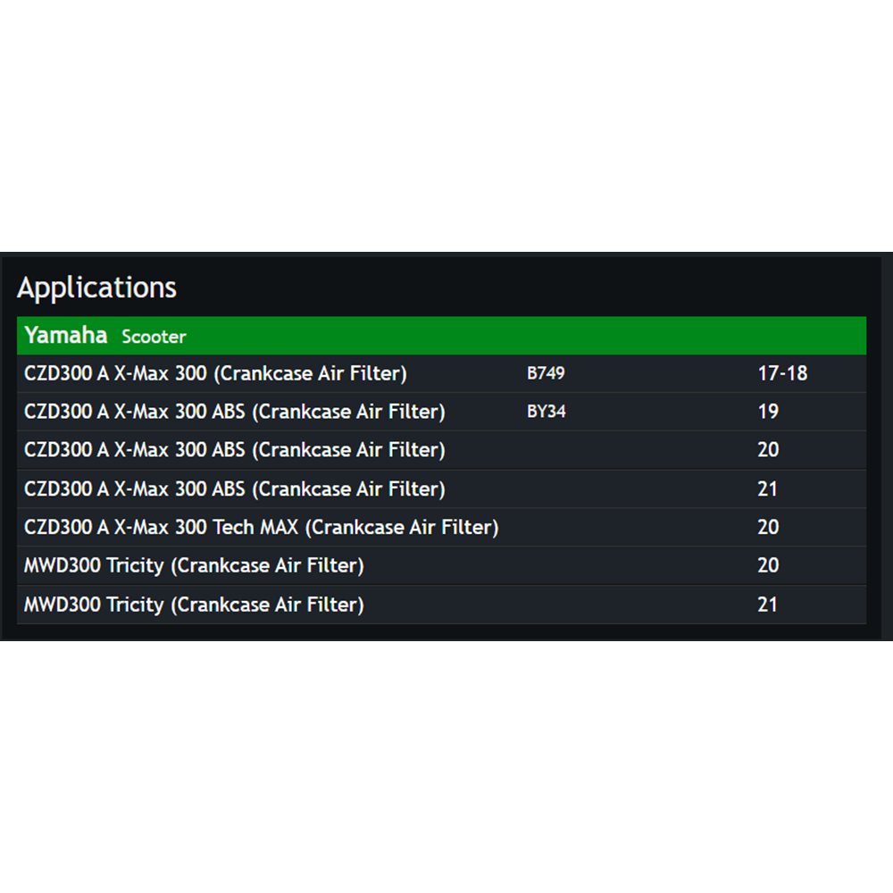 HİFLO HFA 4302 YAMAHA XMAX 250 300 17-18 DEBRİAJ ÖN FİLTRESİ
