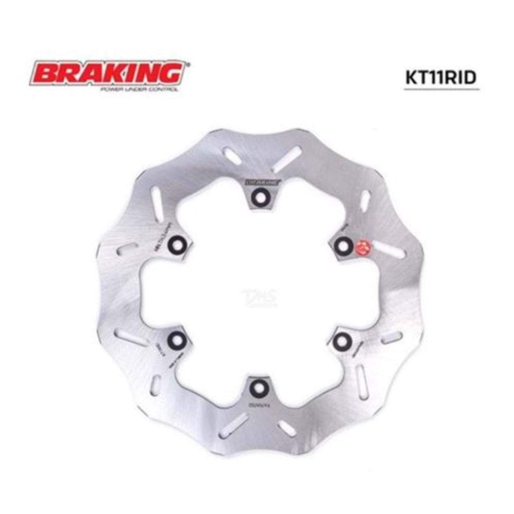 KTM EXC 250 SIX DAYS ARKA FREN DİSK(98/22) BRAKING KT11RID DALGALI