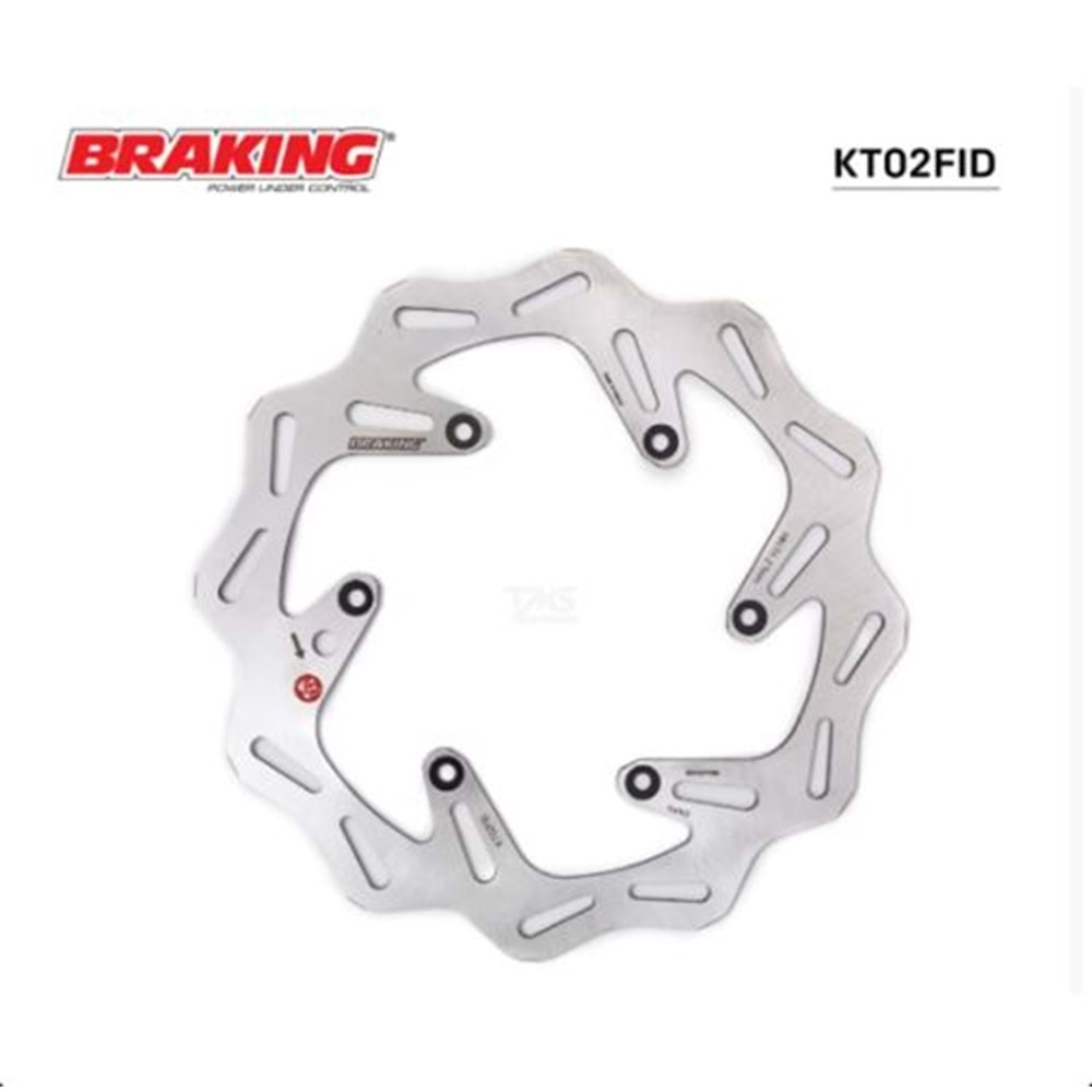 KTM EXC 250F ÖN SOL FREN DİSKİ DALGALI (98/22) BRAKING KT02FID