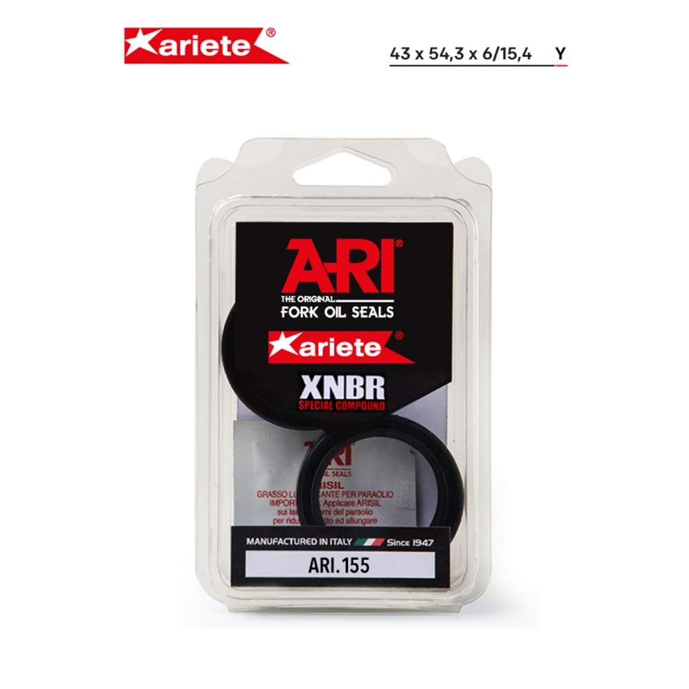 ARIETE ARI.155 ÖN AMORTİSÖR TOZ KEÇESİ 43X54,3X6/15,4