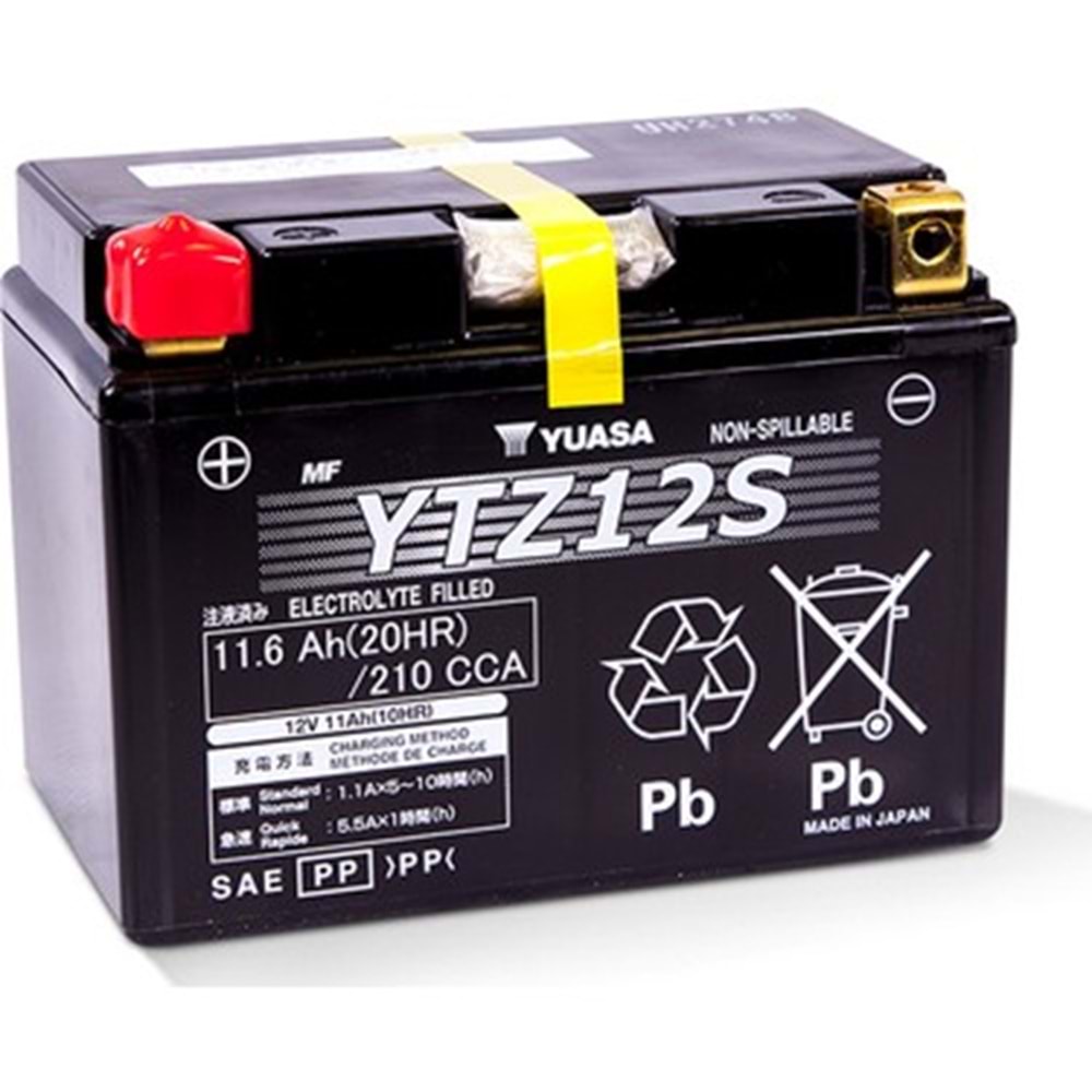 YUASA YTZ12S Motosiklet Aküsü