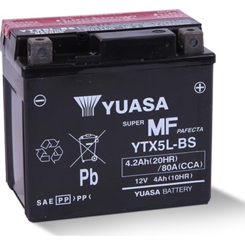 YUASA YTX5L-BS Motosiklet Aküsü