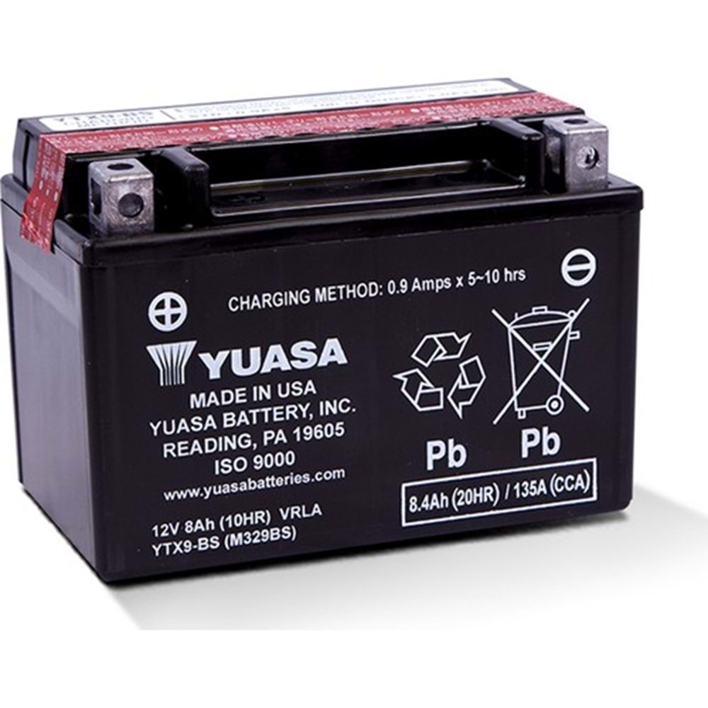 YUASA YTX9-BS Motosiklet Aküsü