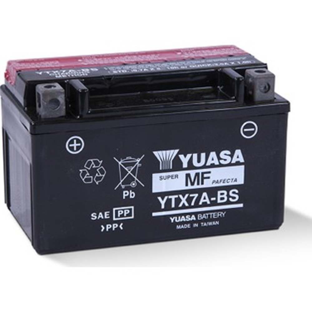 YUASA YTX7A-BS Motosiklet Aküsü