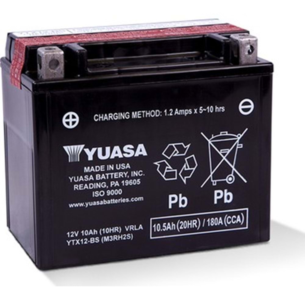 YUASA YTX12-BS Motosiklet Aküsü