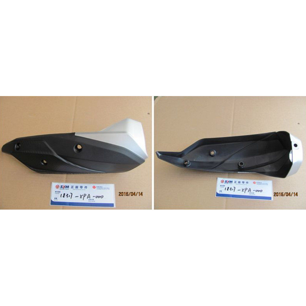 SYM Jet 14 125 ie Euro 4 Susturucu Kaplaması / Egzost Muhafazası GRİ KAPAKLI 18317-XPA-000