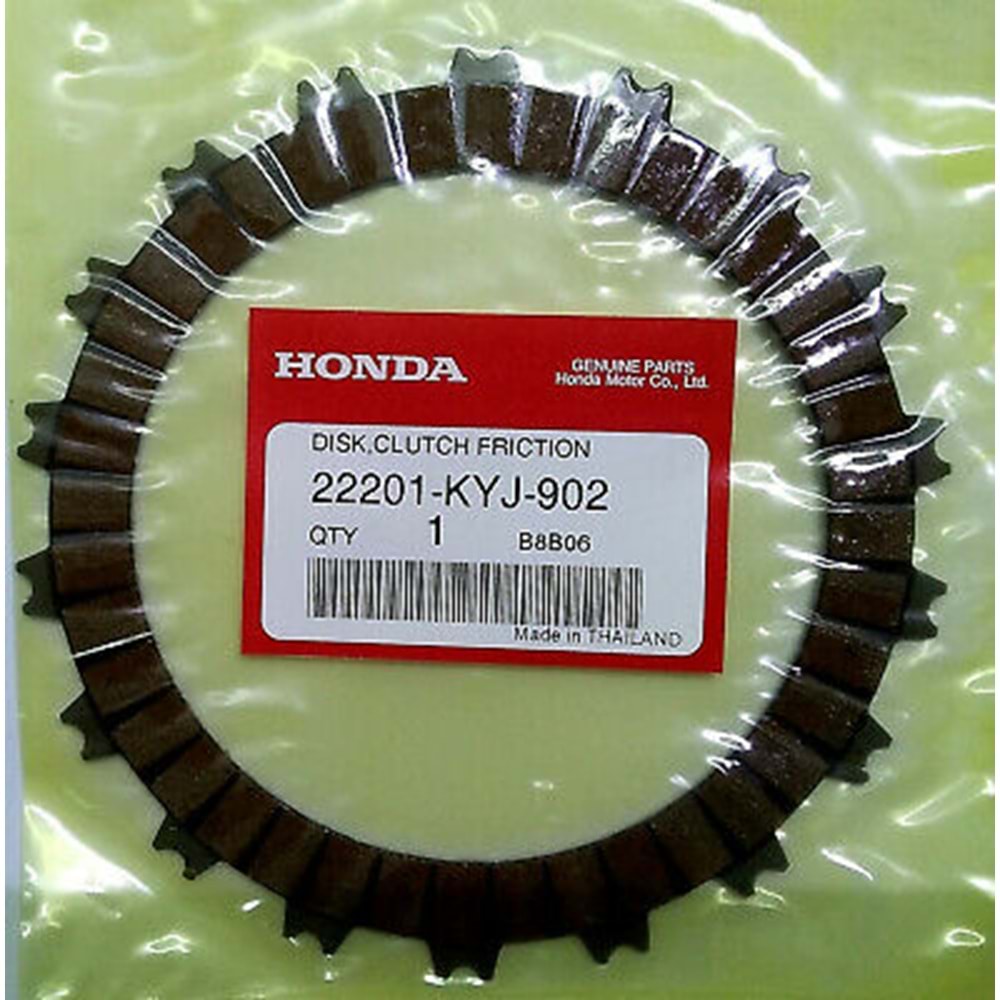 HONDA CRF 250 CBR 250 DEBRİYAJ BALATASI 22201-KYJ-902