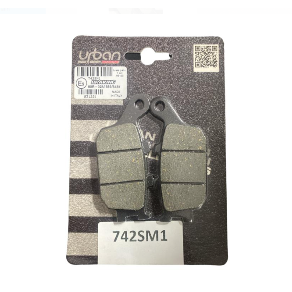 BRAKING 742SM1 ARKA FREN BALATASI 742SM1 YARI METALİK