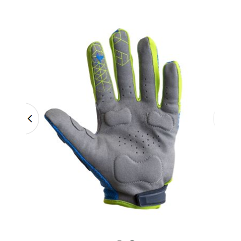 WLF RACING MX ELDİVEN MAVİ YEŞİL SH-06-6052-MY (L BEDEN)