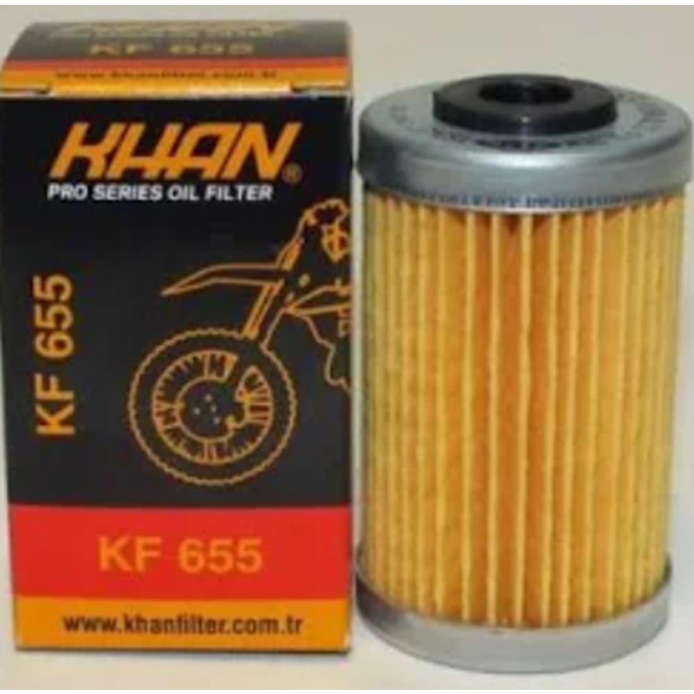 KHAN Kf-655 Yağ Filtresi HF 655 HUSQVARNA FE-FC/FE KTM EXC F SX-F