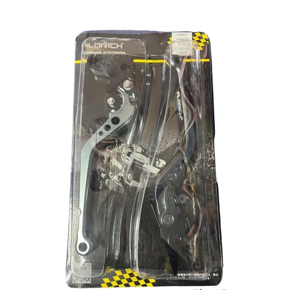 YAMAHA MT07 AYARLANABİLİR FREN MANET FÜME HSB432