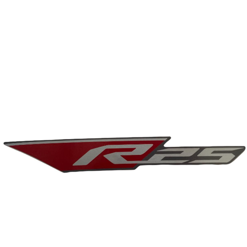 YAMAHA YZF R25 PANEL 1 ETİKET SOL MAT KIRMIZI ORJİNAL BS7-F8399-10 2019-2021