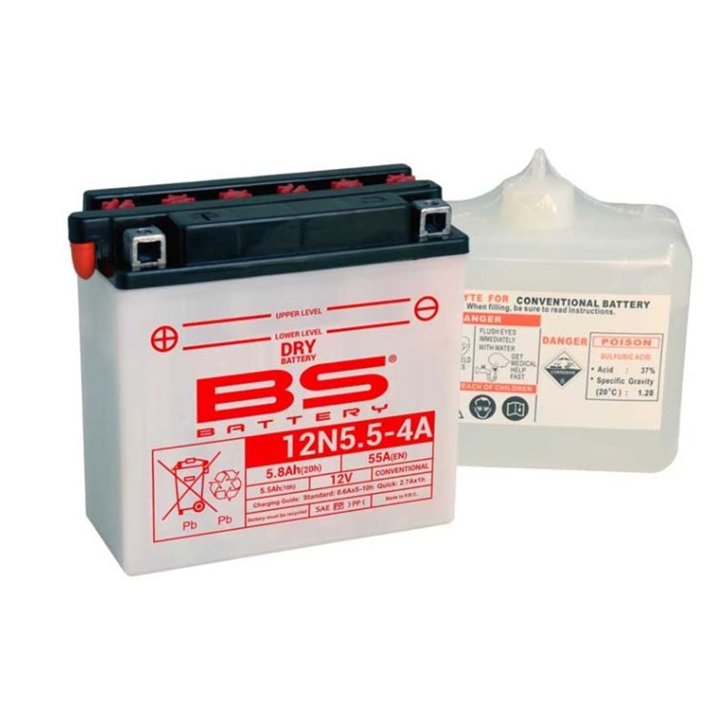 BS AKÜ 12N5.5-4A AKÜ