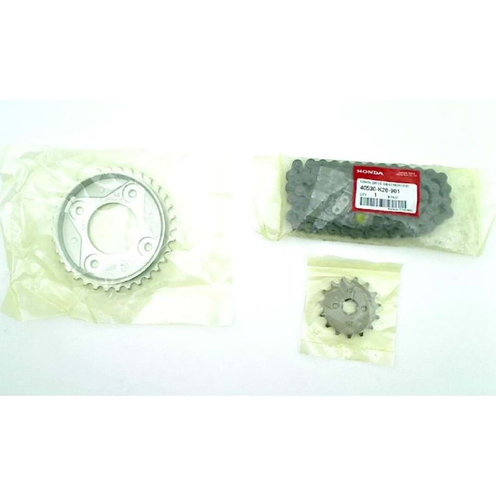 HONDA MSX 125 2013-2020 06406-K26-950 ZİNCİR DİŞLİ SET ORJINAL