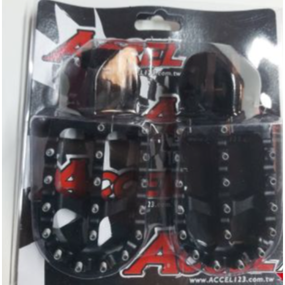 ACCEL KTM EXC AYAK PEGİ SİYAH FP-19