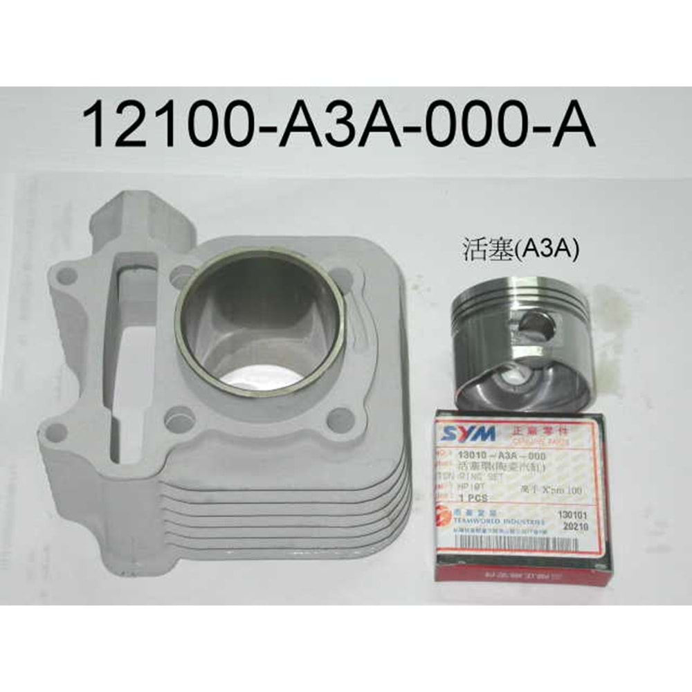 SYM MİO 100 SİLİNDİR SETİ 12100-A3A-000-A