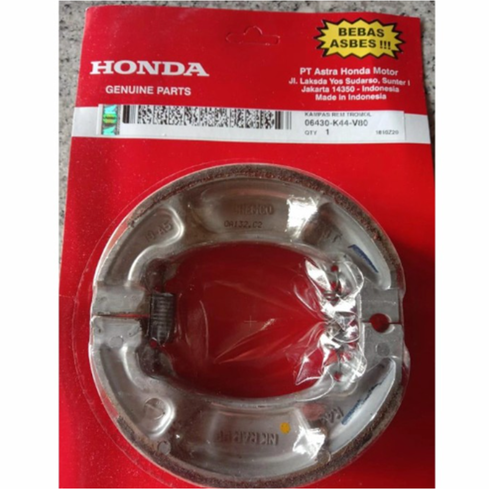HONDA DİO 110 - PCX 125 ARKA FREN BALATASI 06430-K44-V80