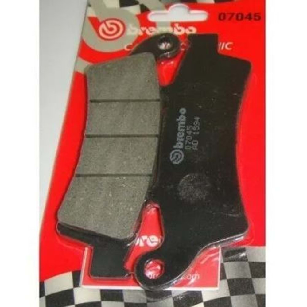APRİLİA SCARABEO 125 - 200 KYMCO PEOPLE DOWNTOWN ÖN FREN BALATASI BREMBO 07045