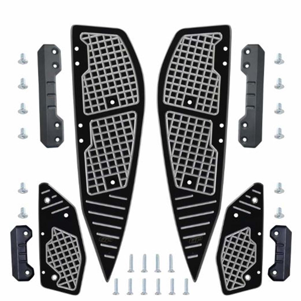 GP Kompozit Yamaha XMAX 250-400 2018-2022 Uyumlu Basamak Alüminyum GP19330259001496