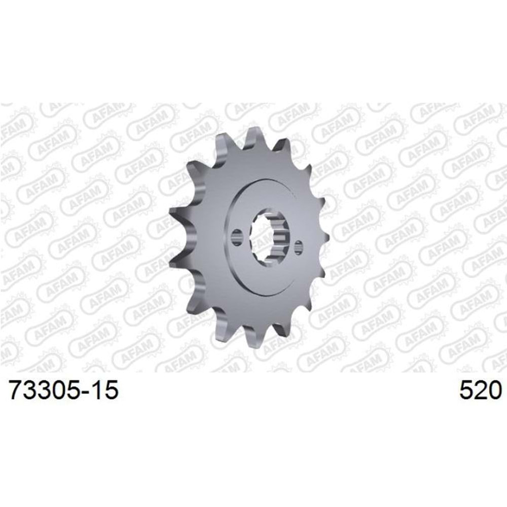 KTM DUKE 390 / RC390 ÇELİK ÖN DİŞLİ AFAM 73305-15