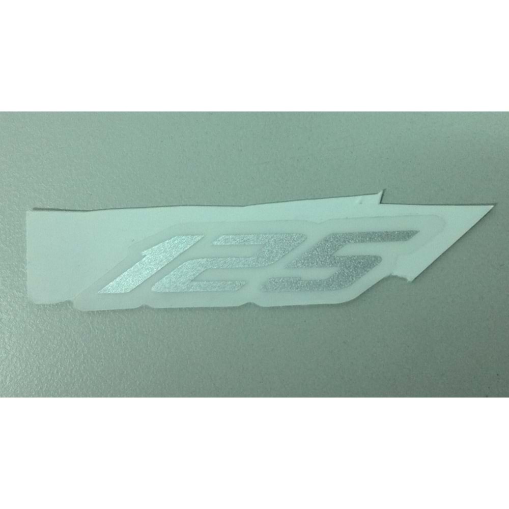 SYM JET X 125 STİCKER 125 YAZILI 87130-X8A-000