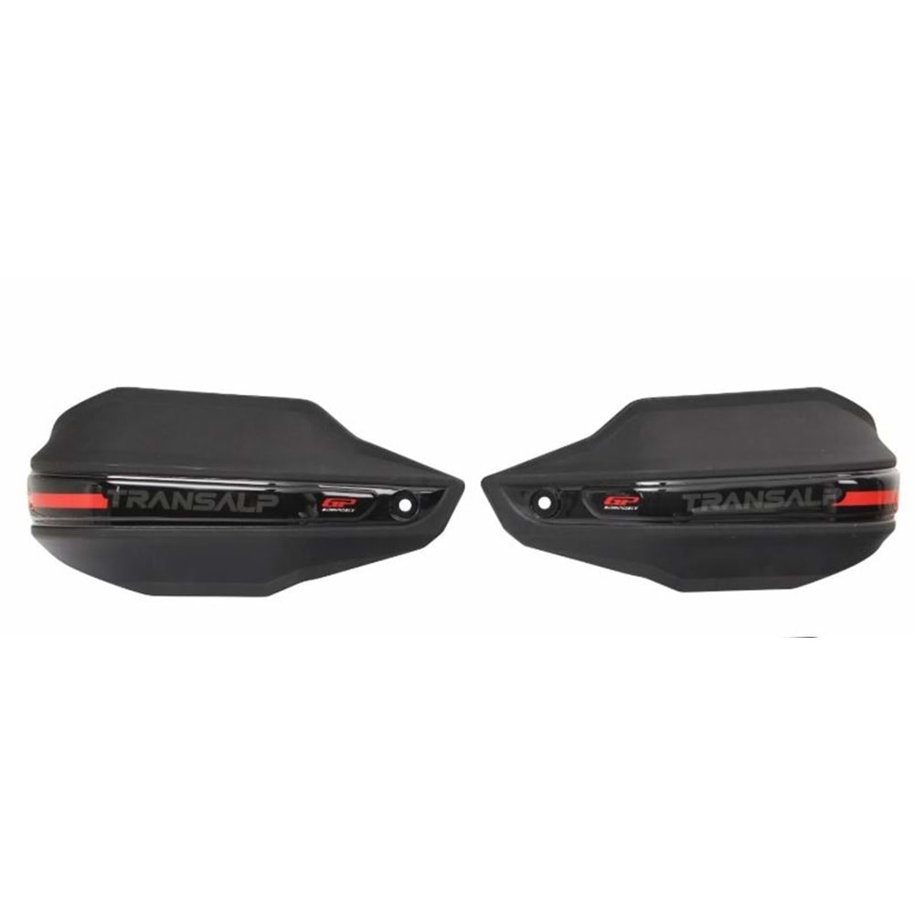 GP Kompozit Honda XL750L Transalp 2023-2024 Uyumlu Plastik Elcik Koruma Siyah GP09470300102362