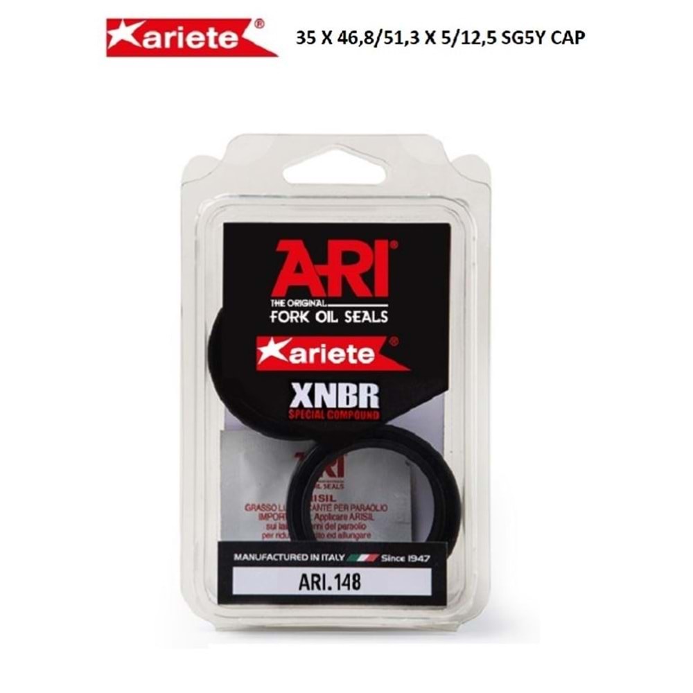 ARIETE ARI.148 ÖN AMORTİSÖR TOZ KEÇESİ 35 X 46,8/51.3 X 5/12.5