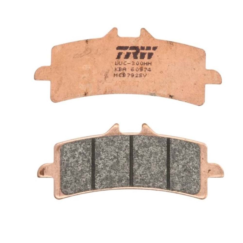 APRİLİA RSV4 KAWASAKİ ZX10 HAYABUSA TRW MCB792SV ÖN FREN BALATASI SİNTER