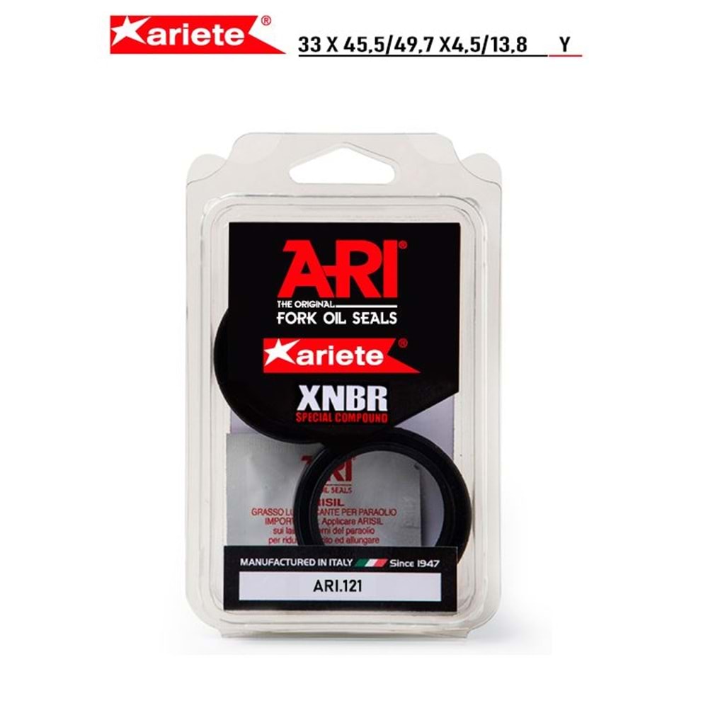 ARIETE ARI.121 ÖN AMORTİSÖR TOZ KEÇESİ 33 X 45,5/49,7 X 4,5/13,8