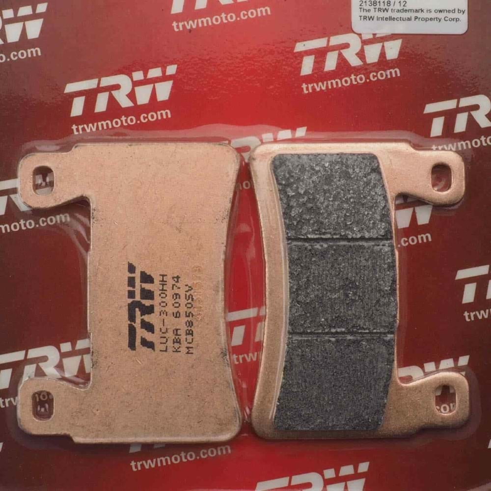 TRW MCB850SV Sinterli Ön Fren Balatası – Maksimum Performans ve Dayanıklılık