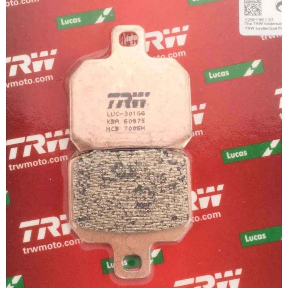 TRW MCB700SH Ön Fren Balatası | Yüksek Performanslı Motosiklet Fren