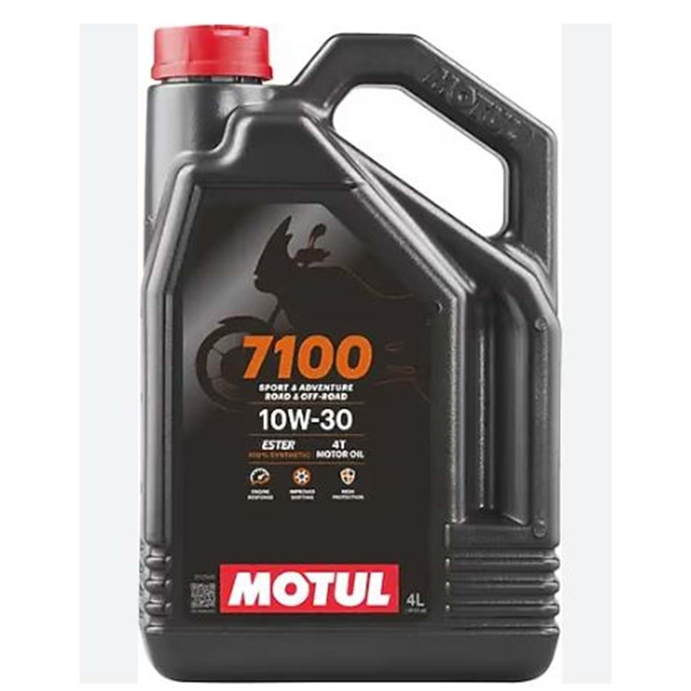 MOTUL 7100 10W-30 4T 4 LİTRE MOTOR YAĞI ORJİNAL