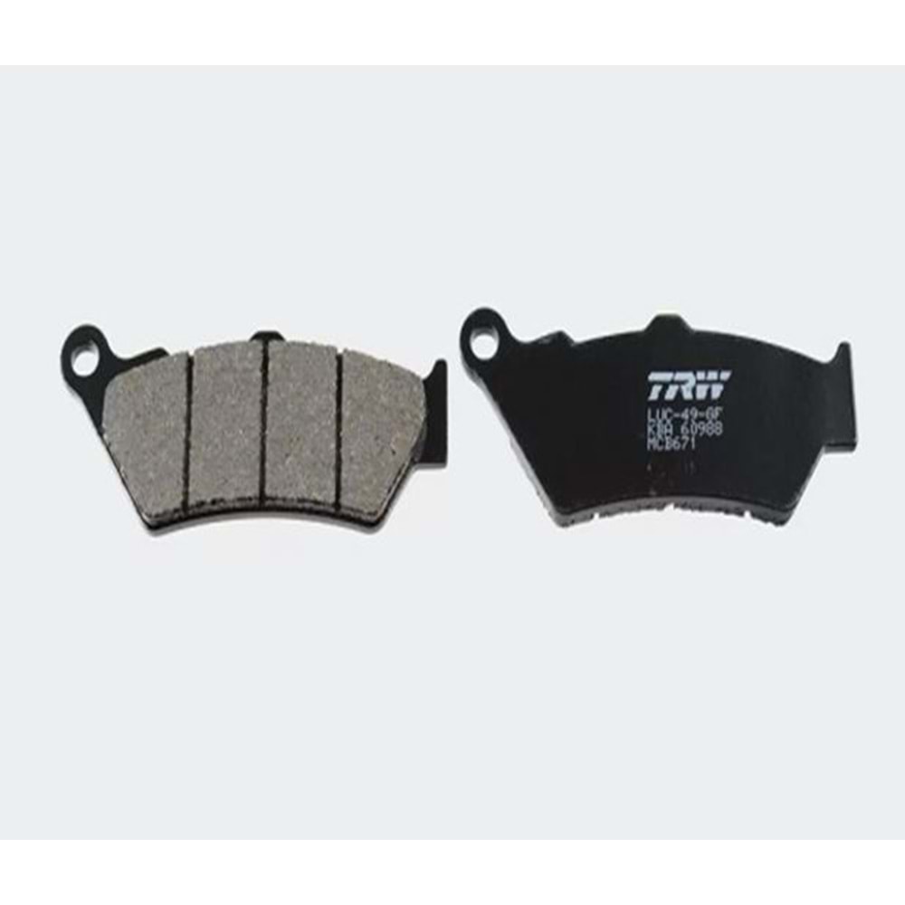 BMW MOTOSİKLET ÖN VE ARKA ORGANİK FREN MCB671 ORJİNAL