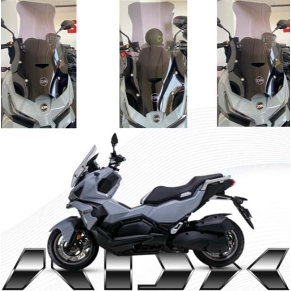 SYM ADX 125 ÖN TUR CAMI ORJ. FÜME SYMAKSADX001
